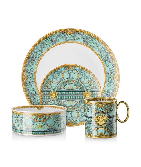 versace la scala del palazzo|Versace La Scala del Palazzo Verde Dinnerware Collection.